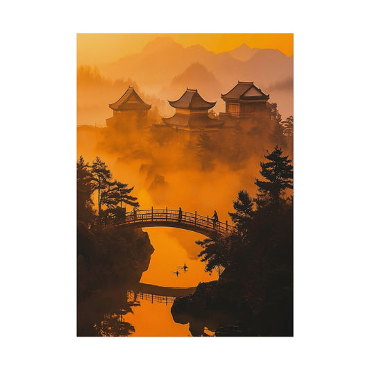 GH11_Japanese bridge at sunrise