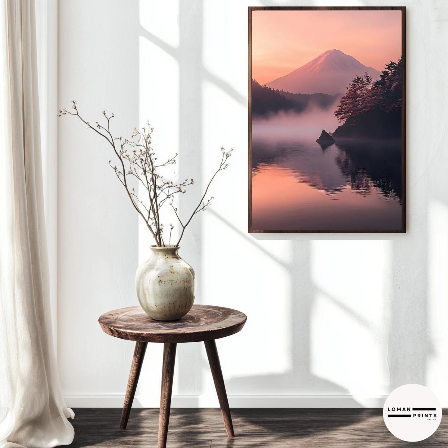 GH09_Misty Lake with Mount Fuji at Dawn