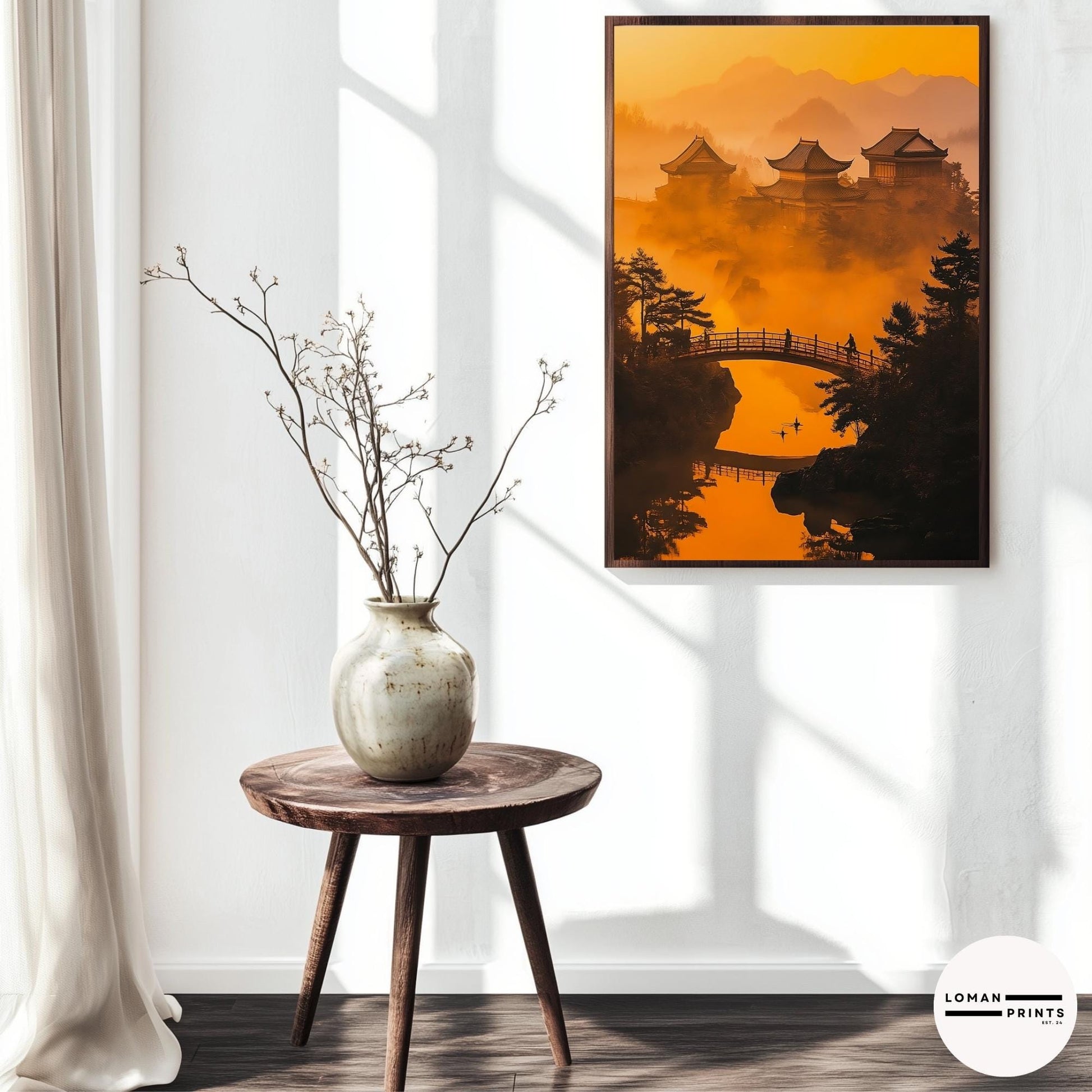 GH11_Japanese bridge at sunrise