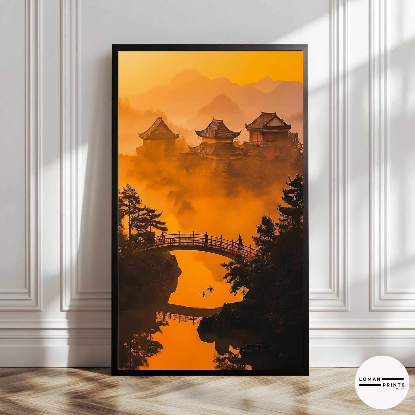 GH11_Japanese bridge at sunrise