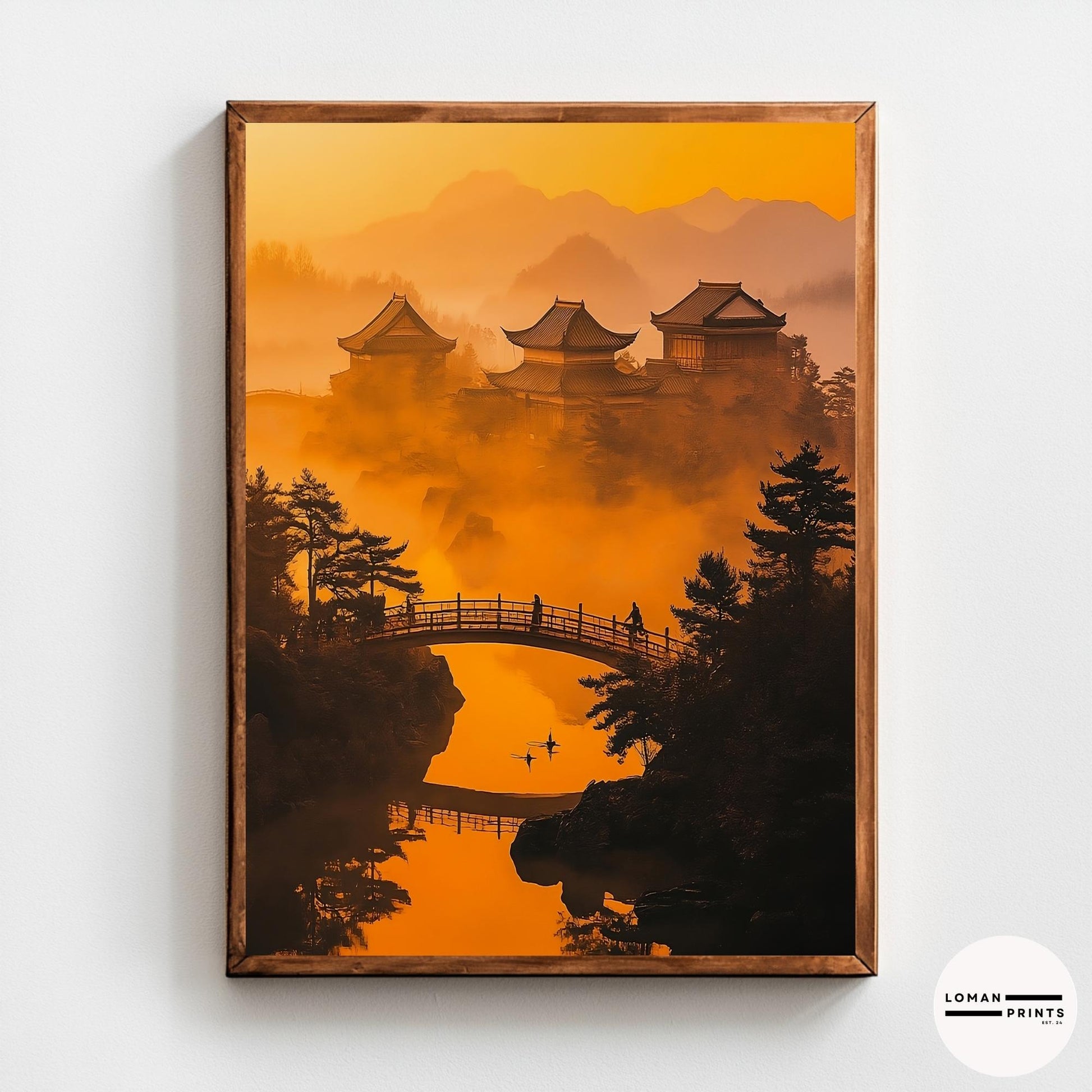 GH11_Japanese bridge at sunrise