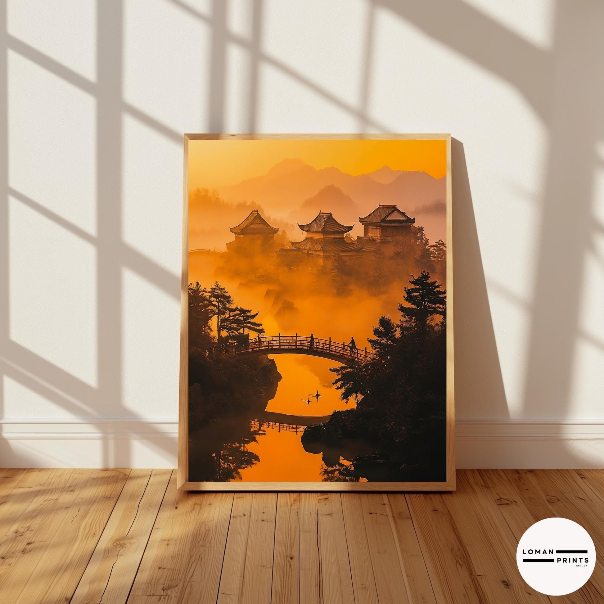 GH11_Japanese bridge at sunrise